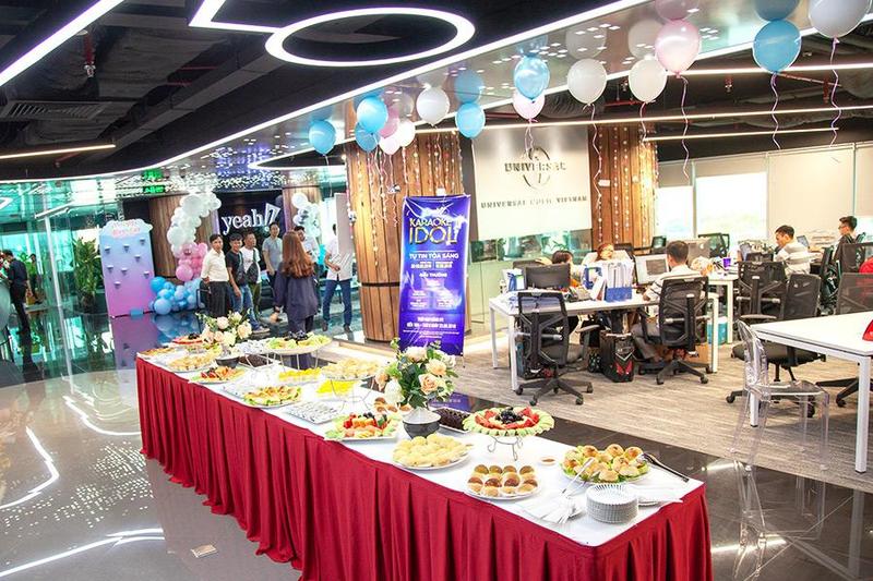 Tổ chức sinh nhật công ty ấn tượng qua dịch vụ nấu tiệc Hai Thụy Catering